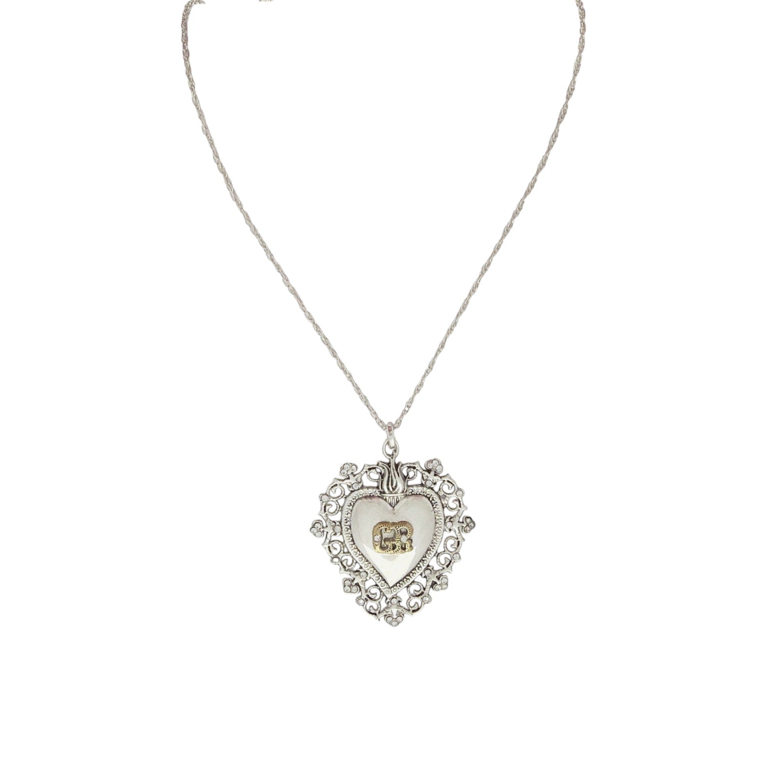 VIRGINS SAINTS & ANGELS VSA Grazie e Ricevuto Limited Edition SS Charm Necklace Virgins Saints & Angels