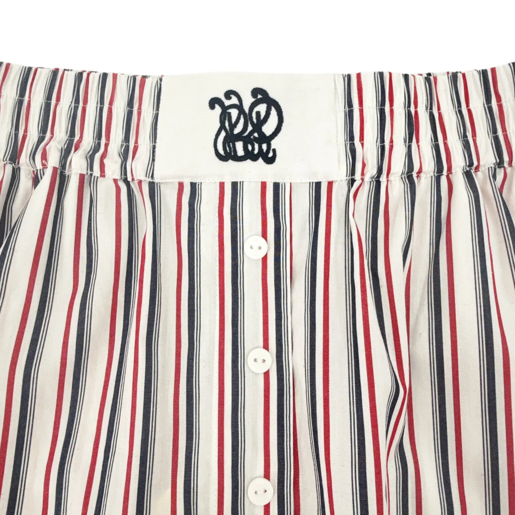 BAUM UND PFERDGARTEN Natie Shorts Haute Red Stripe FR34|US2|XS - flyKAMP