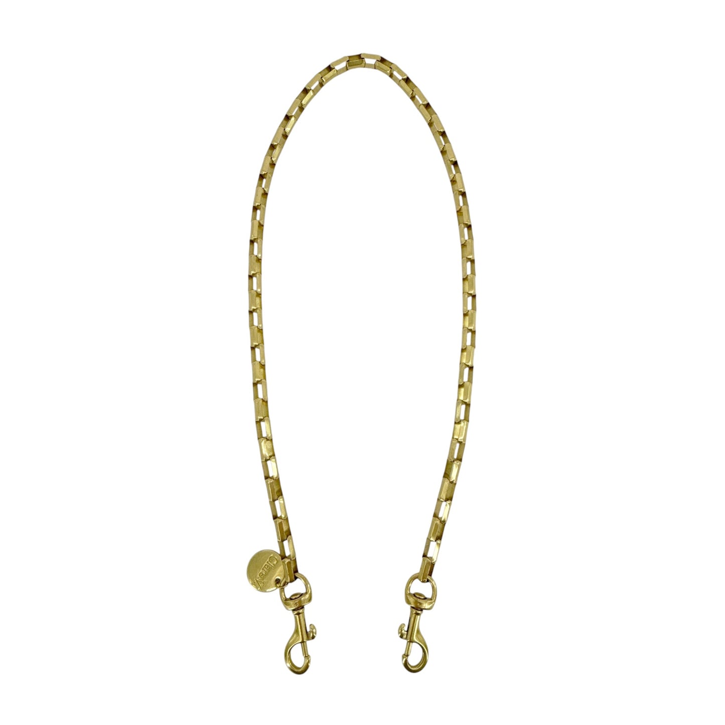 CLARE V. Box Chain Shoulder Strap