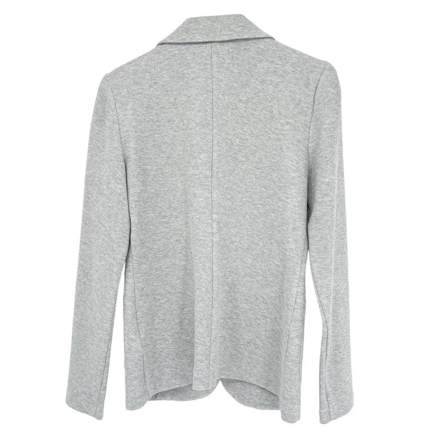 YEST Sweatshirt Blazer in Light Grey 2 - flyKAMP