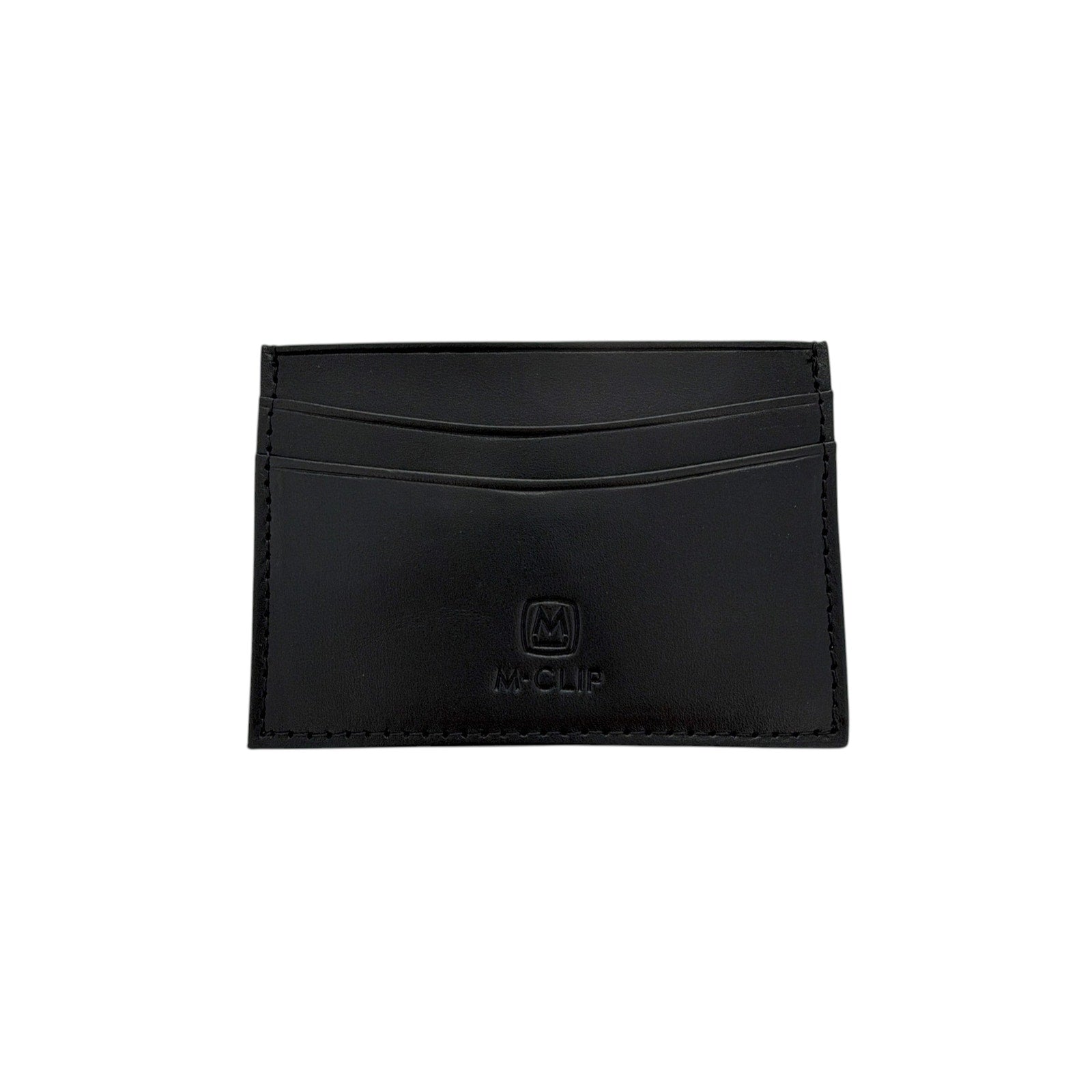 M-CLIP Leather RFID Case Horizontal in Black M-Clip