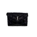 SAINT LAURENT Loulou Mini in Lambskin Puffer Pouch Clutch - flyKAMP