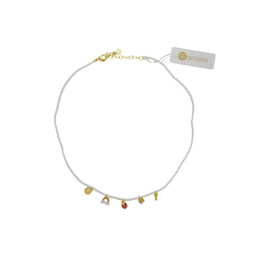 GORJANA Lucky Mini Charm Necklace Gorjana