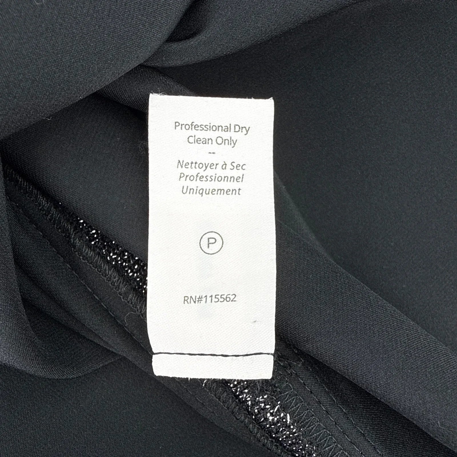 CINQ a SEPT Lurex Lenore Top in Black & Silver M - flyKAMP