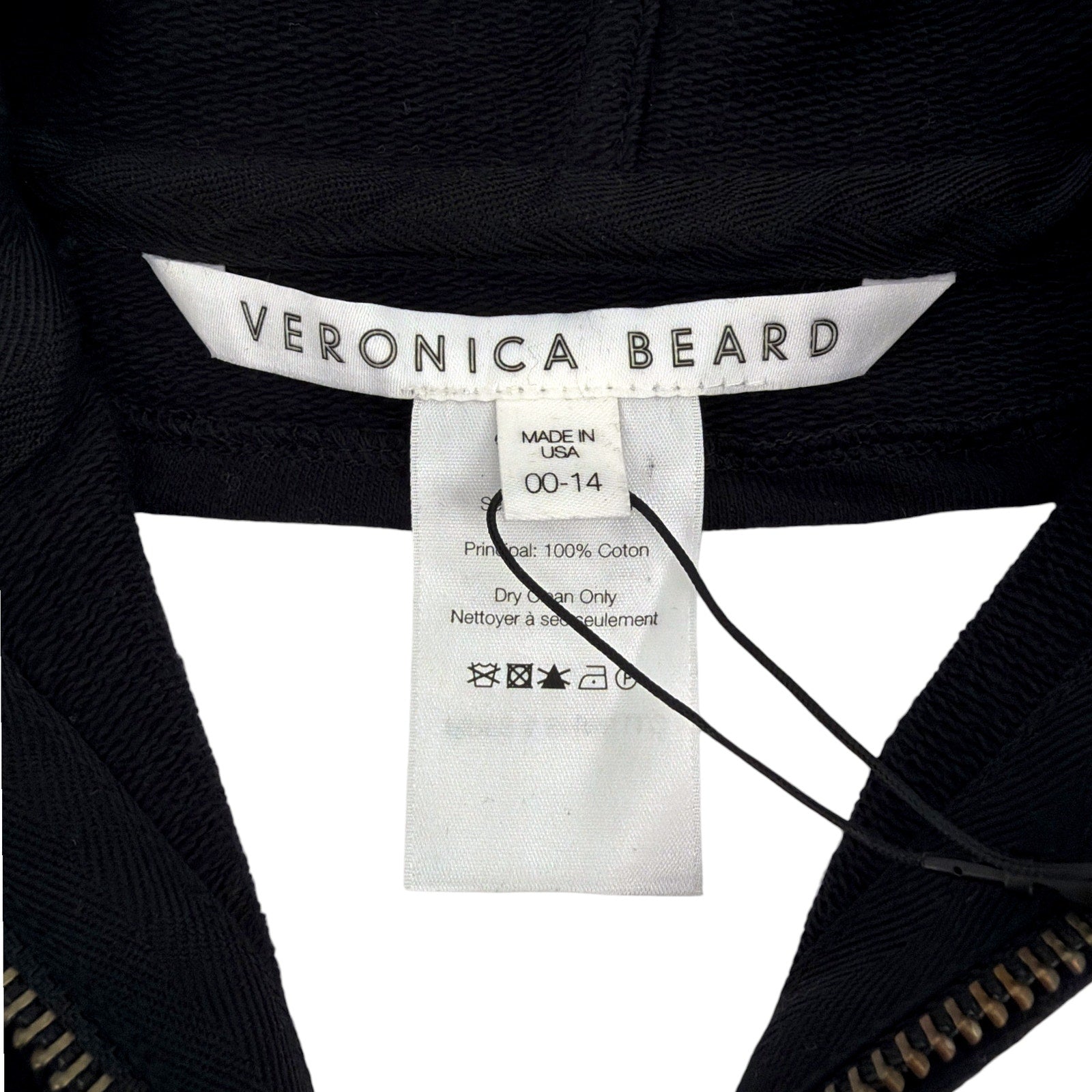 VERONICA BEARD Hoodie Dickey in Black Veronica Beard
