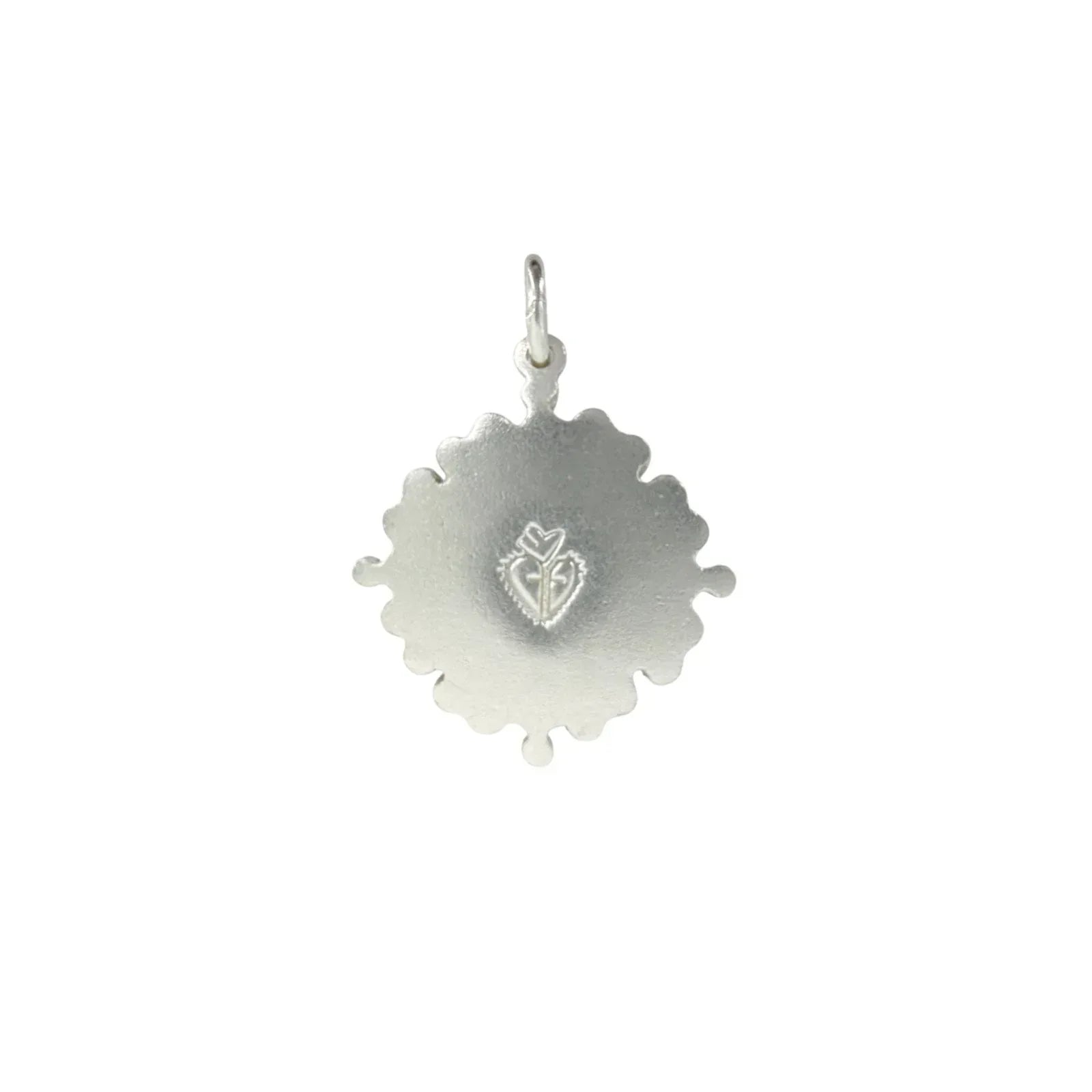 VIRGINS SAINTS & ANGELS VSA Petite Cloister San Benito Charm in Silver - flyKAMP