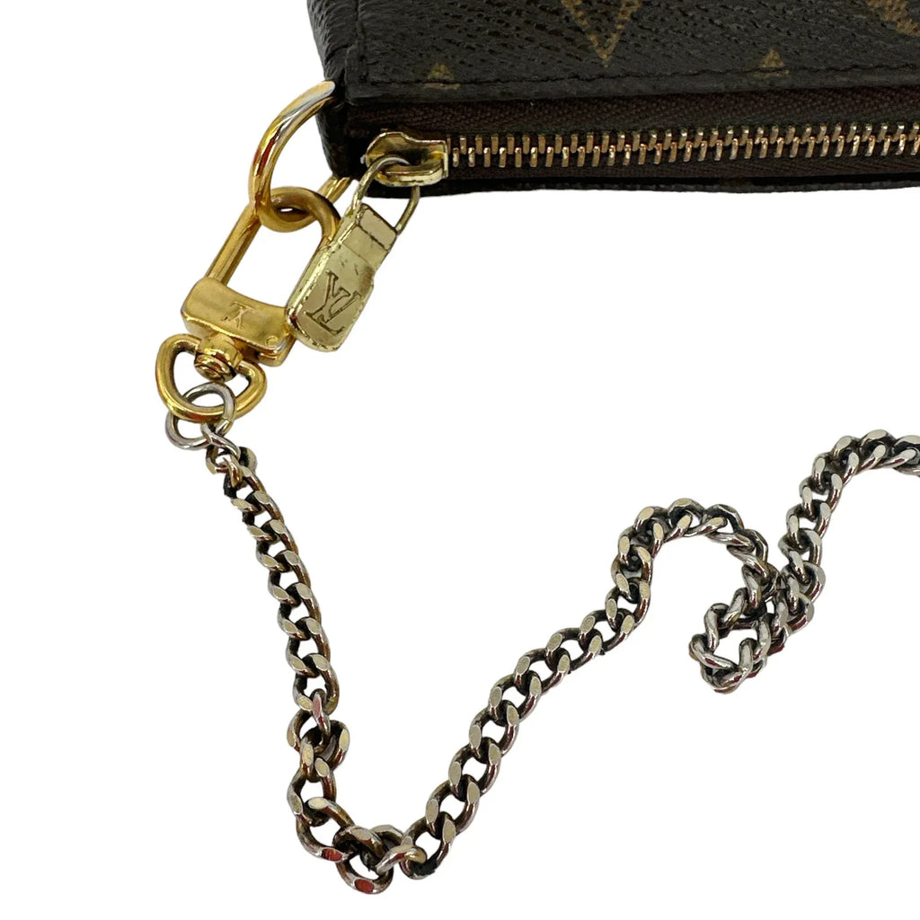 LOUIS VUITTON Pochette Accessoires Monogram Canvas Mini - flyKAMP
