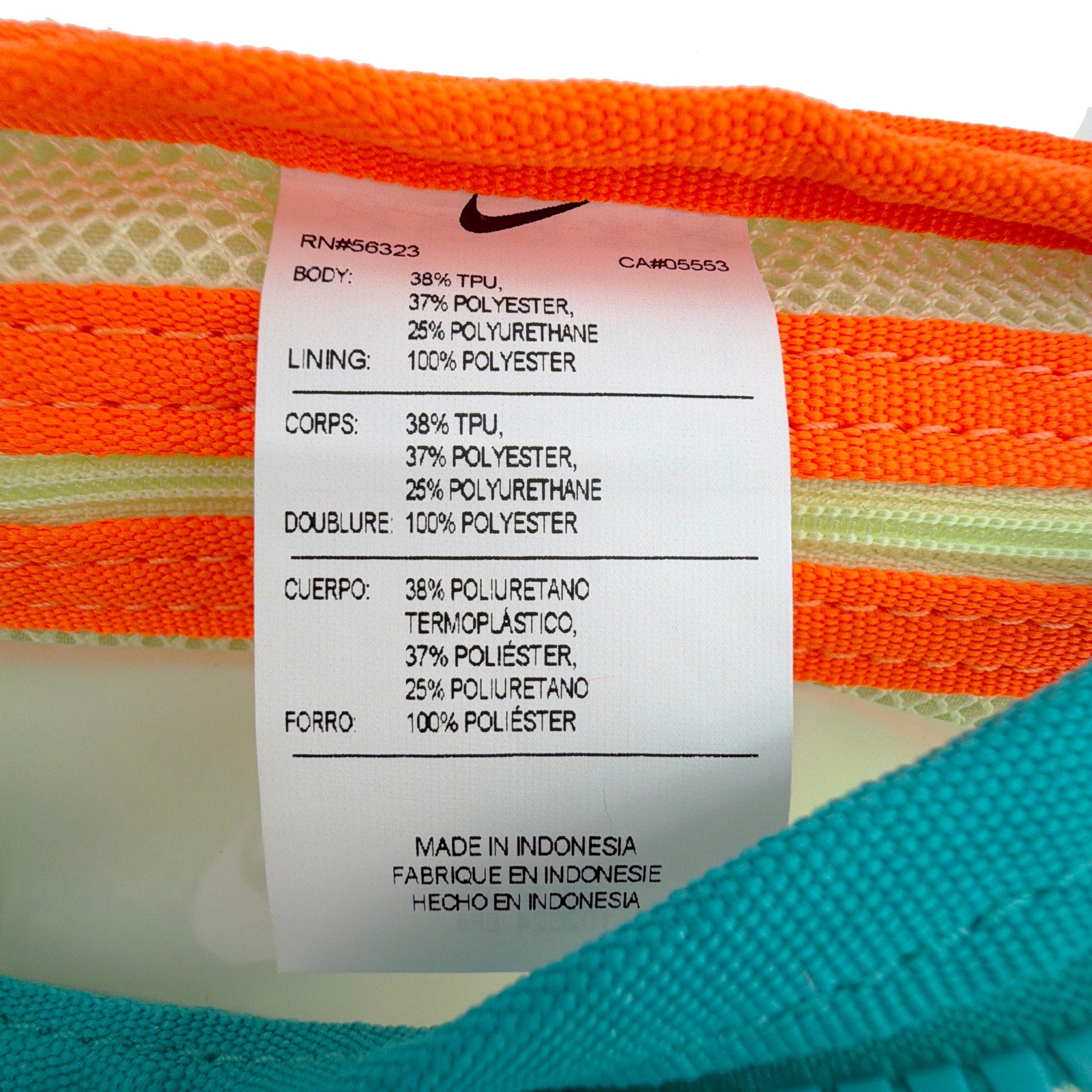 NIKE Nike Heritage Waist Pack in Clear & Light Bone Nike