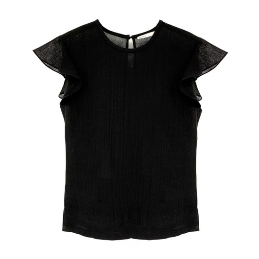 BALDWIN Kansas City BLDWN Petal Top in Black S