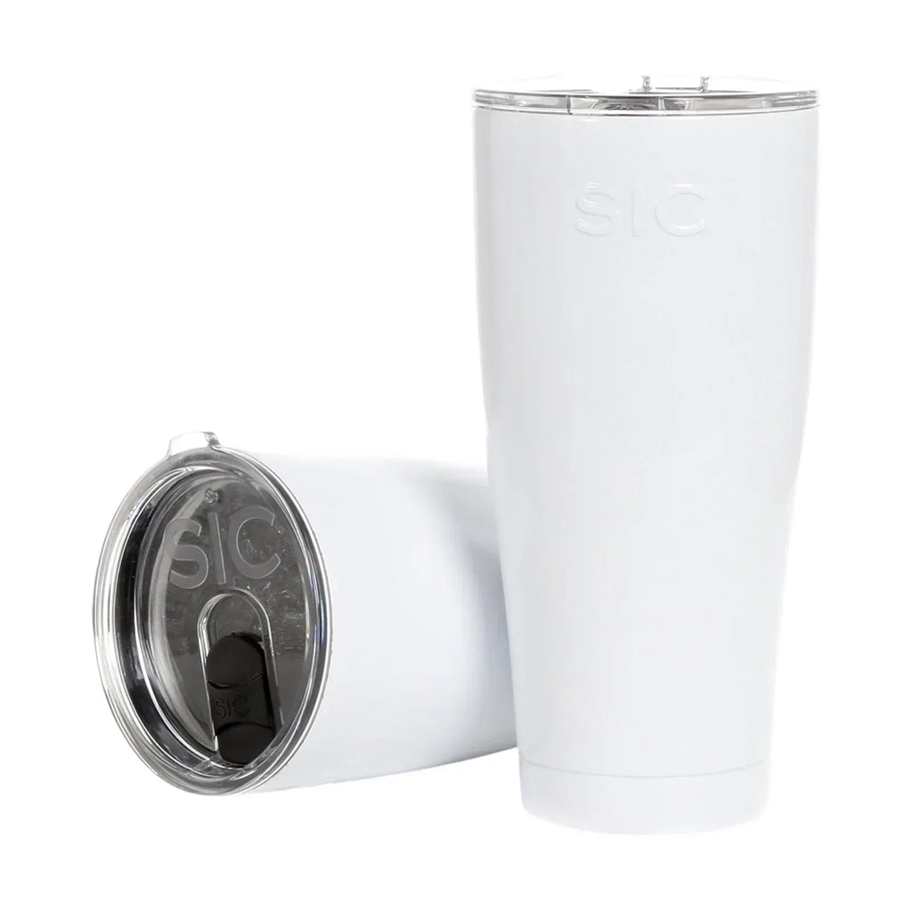 SIC Seriously Ice Cold 30 oz Tumbler in Gloss Ice White - flyKAMP