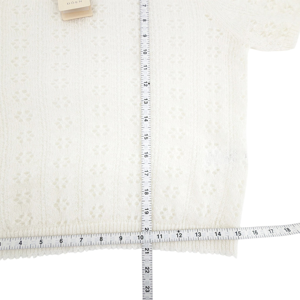 DOEN Monica Sweater in Ivory M Doen