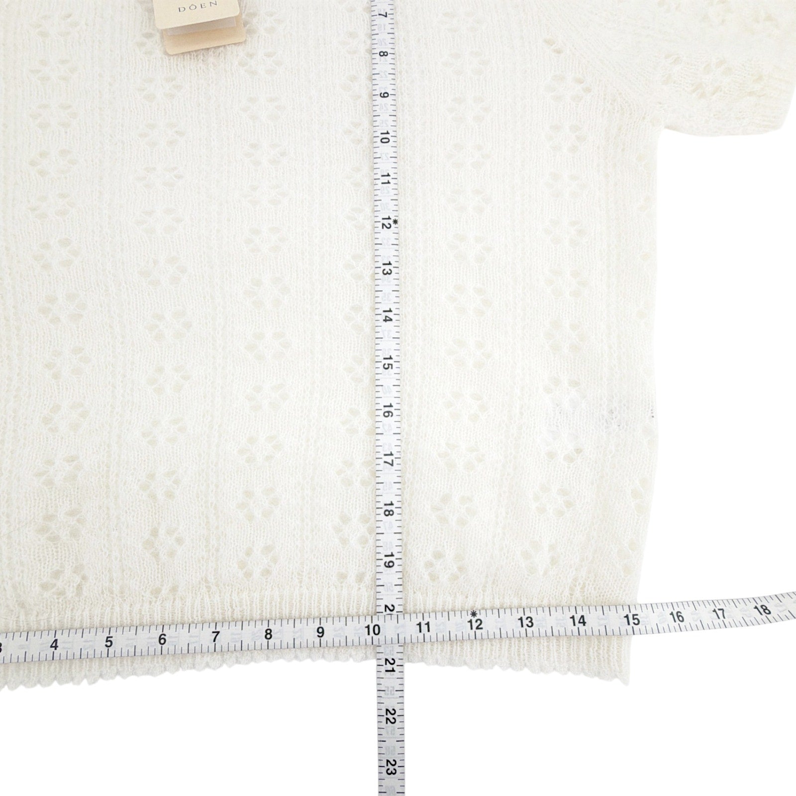 DOEN Monica Sweater in Ivory M Doen