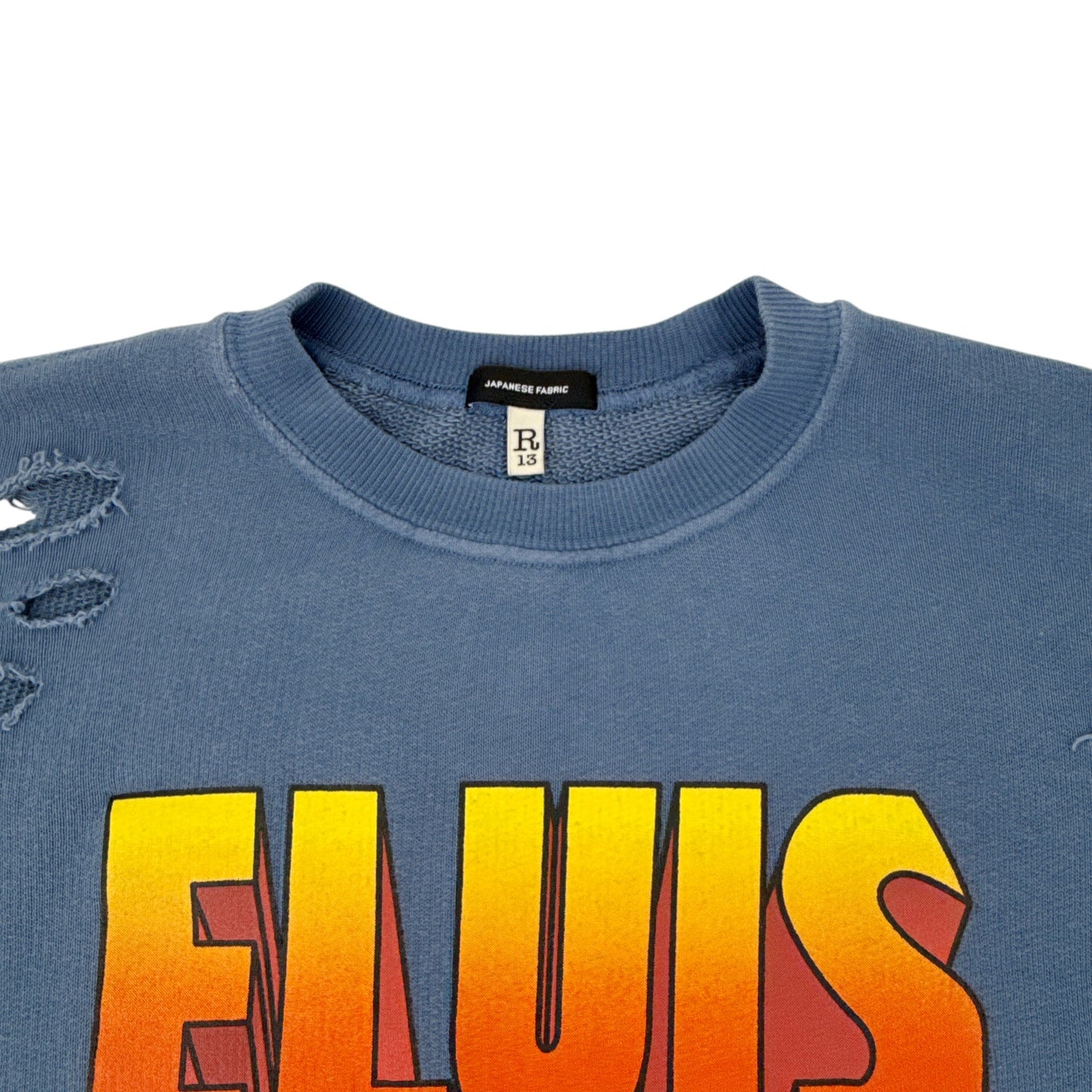 R13 Oversized Elvis Crewneck Sweatshirt XXS