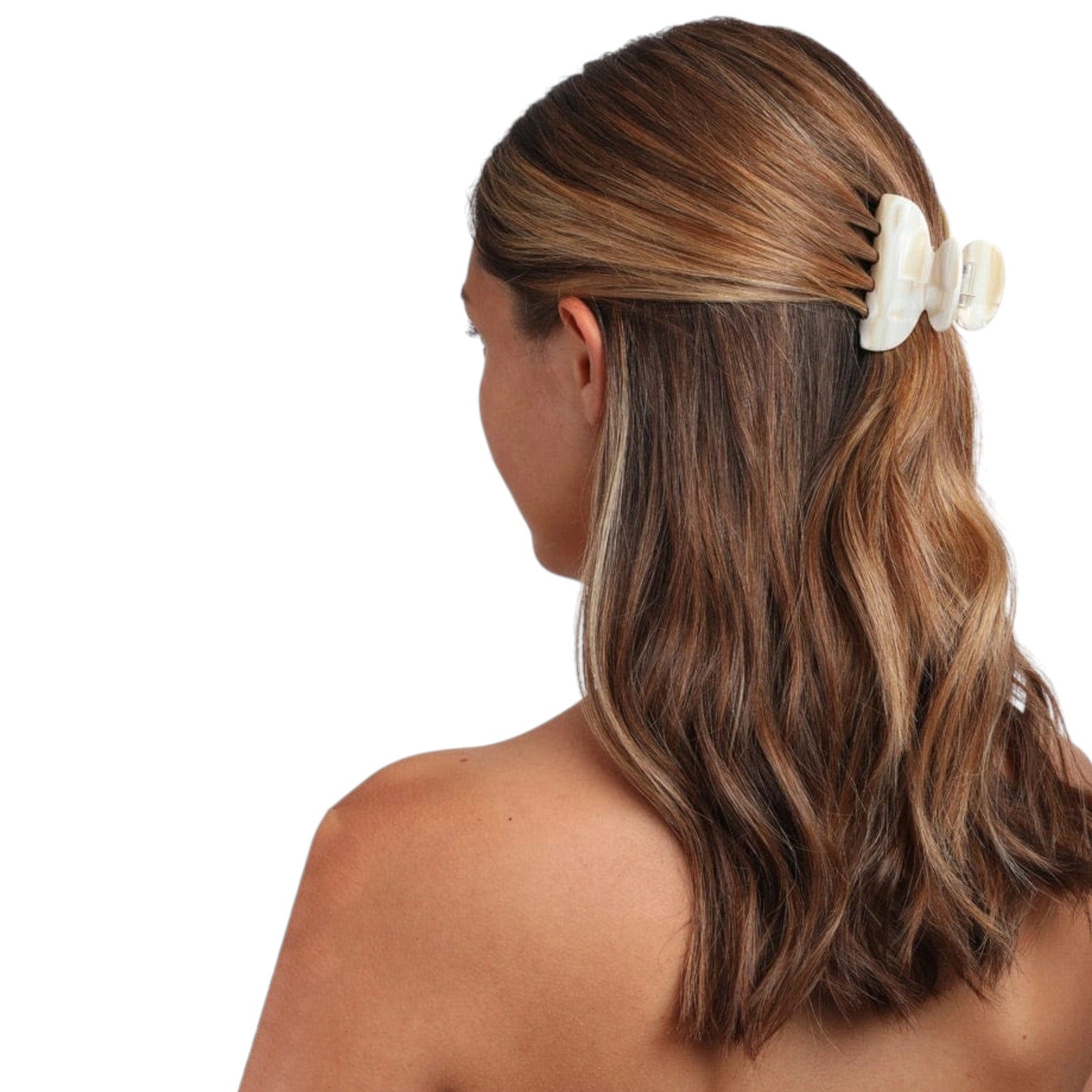 FRANCE LUXE Couture Claw Clip French Classic Small in Alba France Luxe