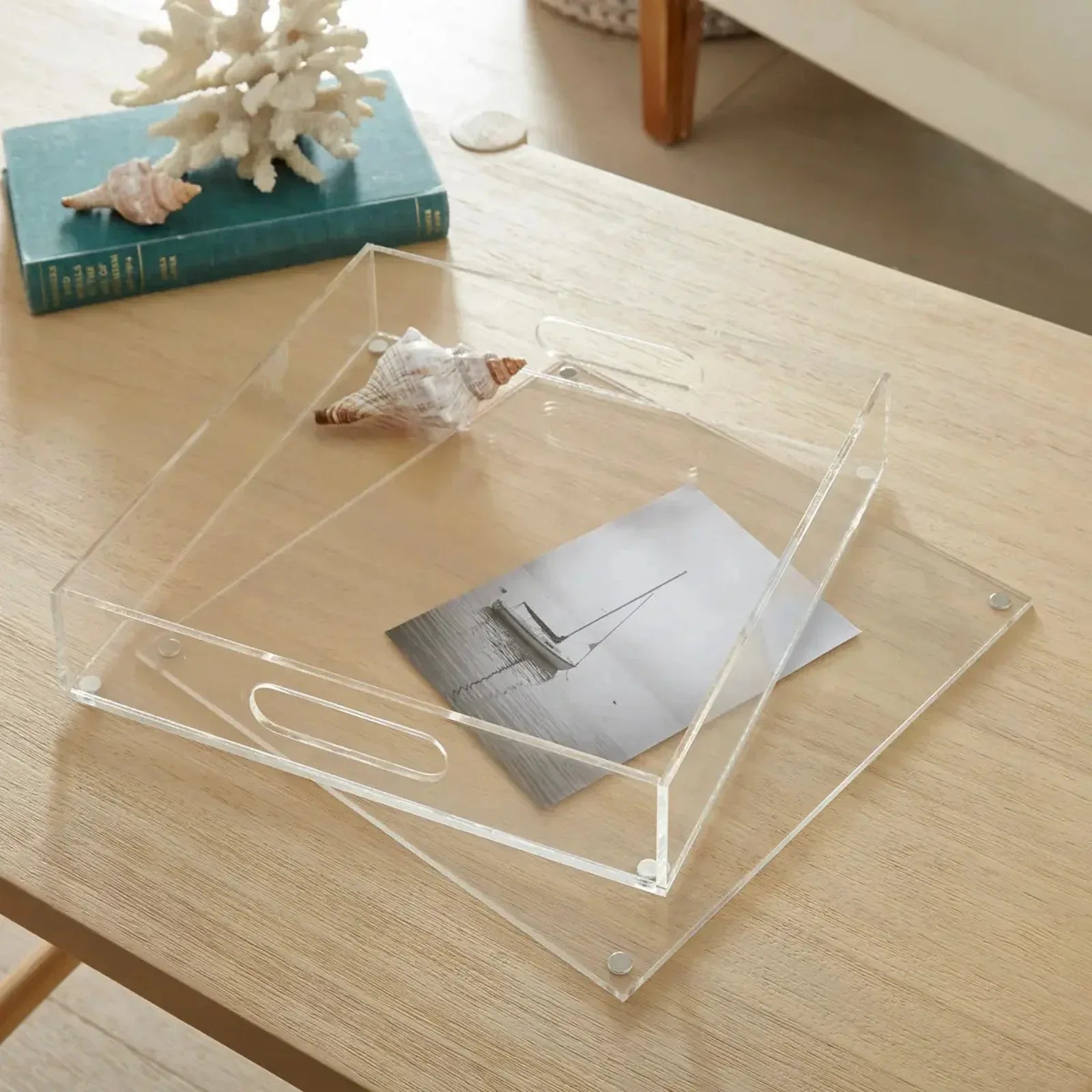 ACRYLIC 12" Square Insertable Tray - flyKAMP