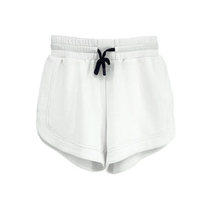 VARLEY Ollie High Rise Short in White XXS