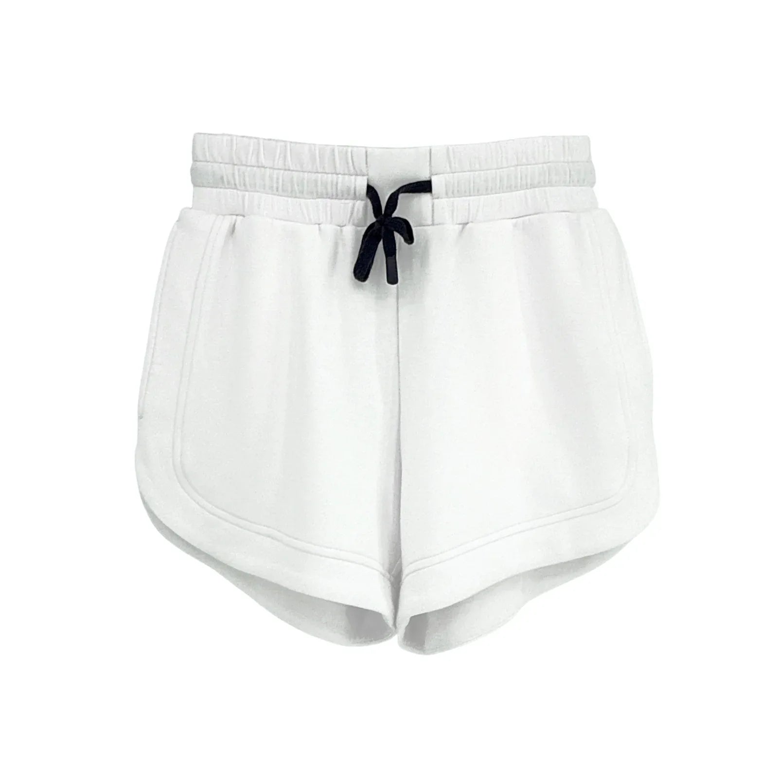 VARLEY Ollie High Rise Short in White XXS - flyKAMP