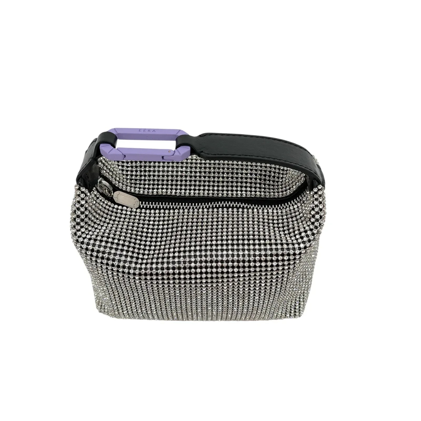 EERA Moon Bag Crystal Mesh with Lilac Snap Hook - flyKAMP
