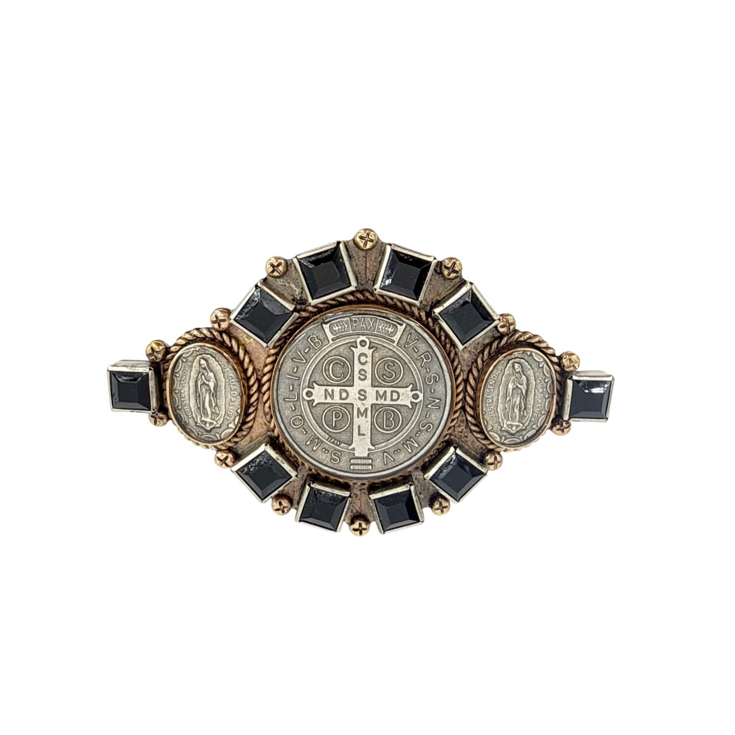 VIRGINS SAINTS & ANGELS VSA San Benito Goddess Buckle - Jet