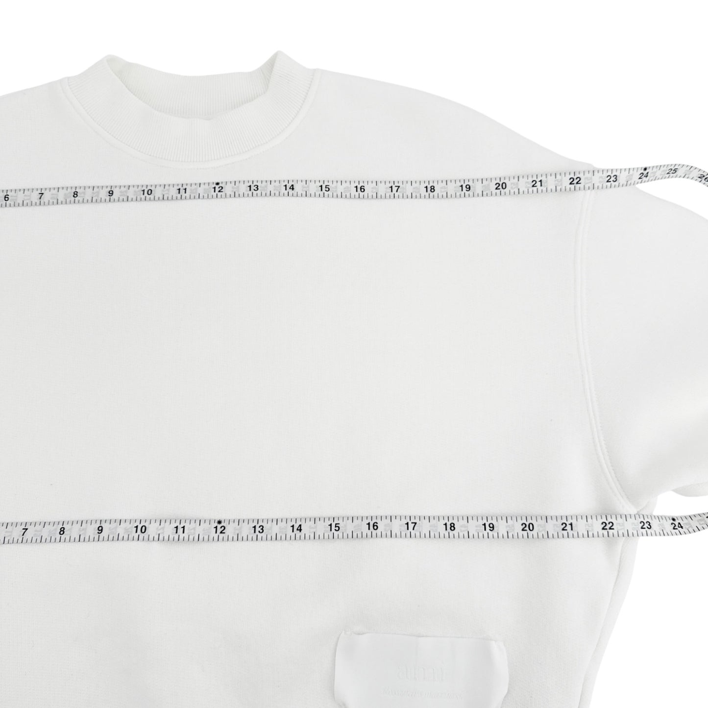 AMI Logo Patch Sweatshirt XS