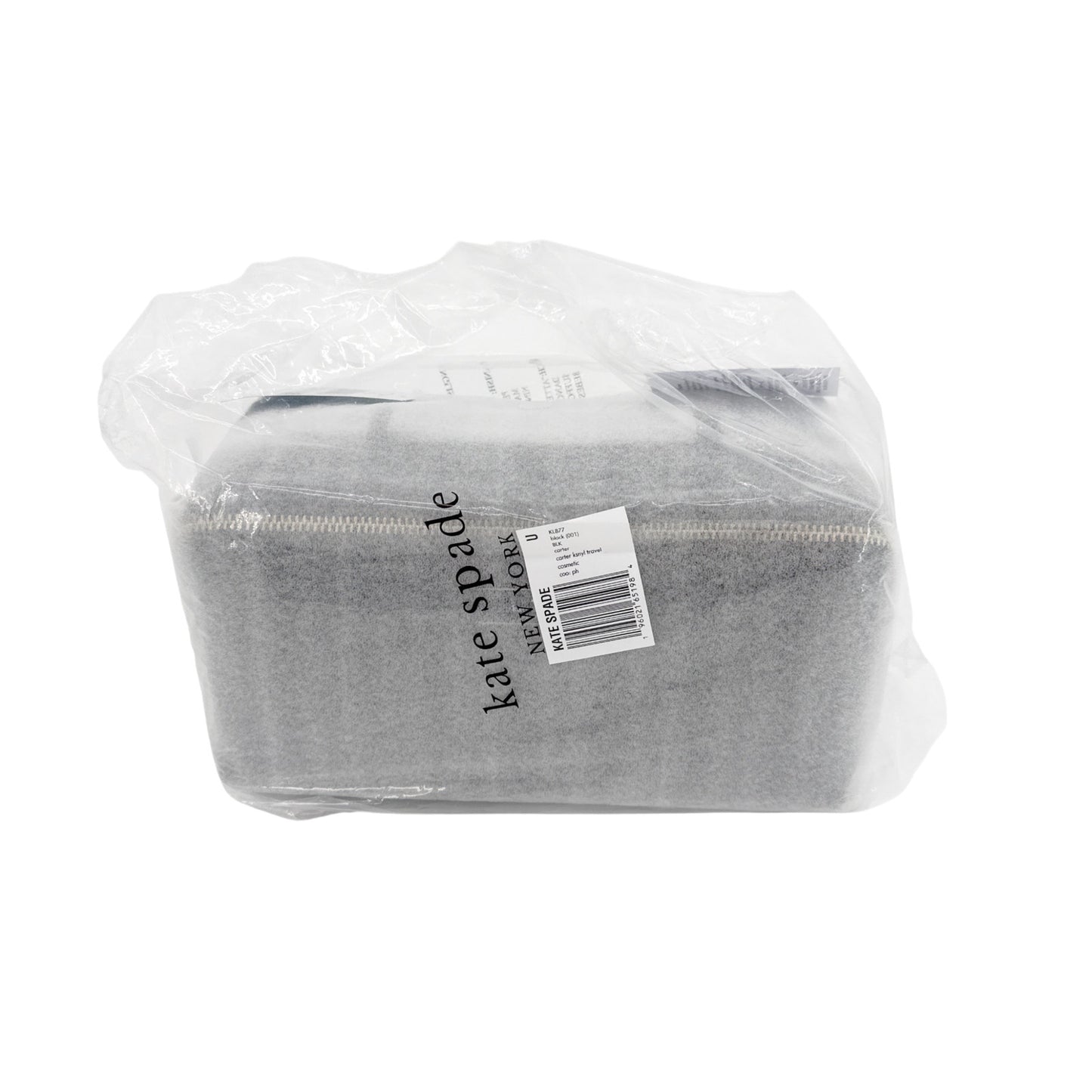 KATE SPADE New York Carter Nylon Travel Cosmetic Pouch in Black