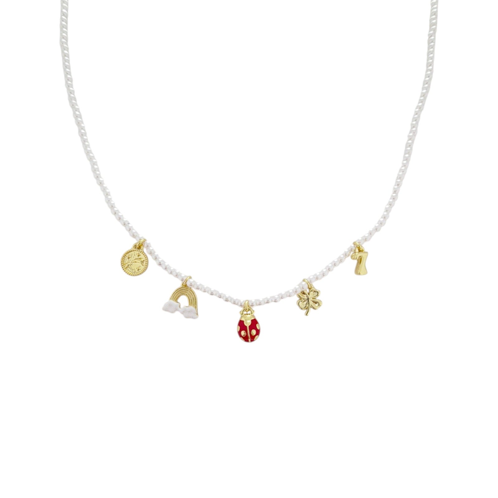 GORJANA Lucky Mini Charm Necklace Gorjana