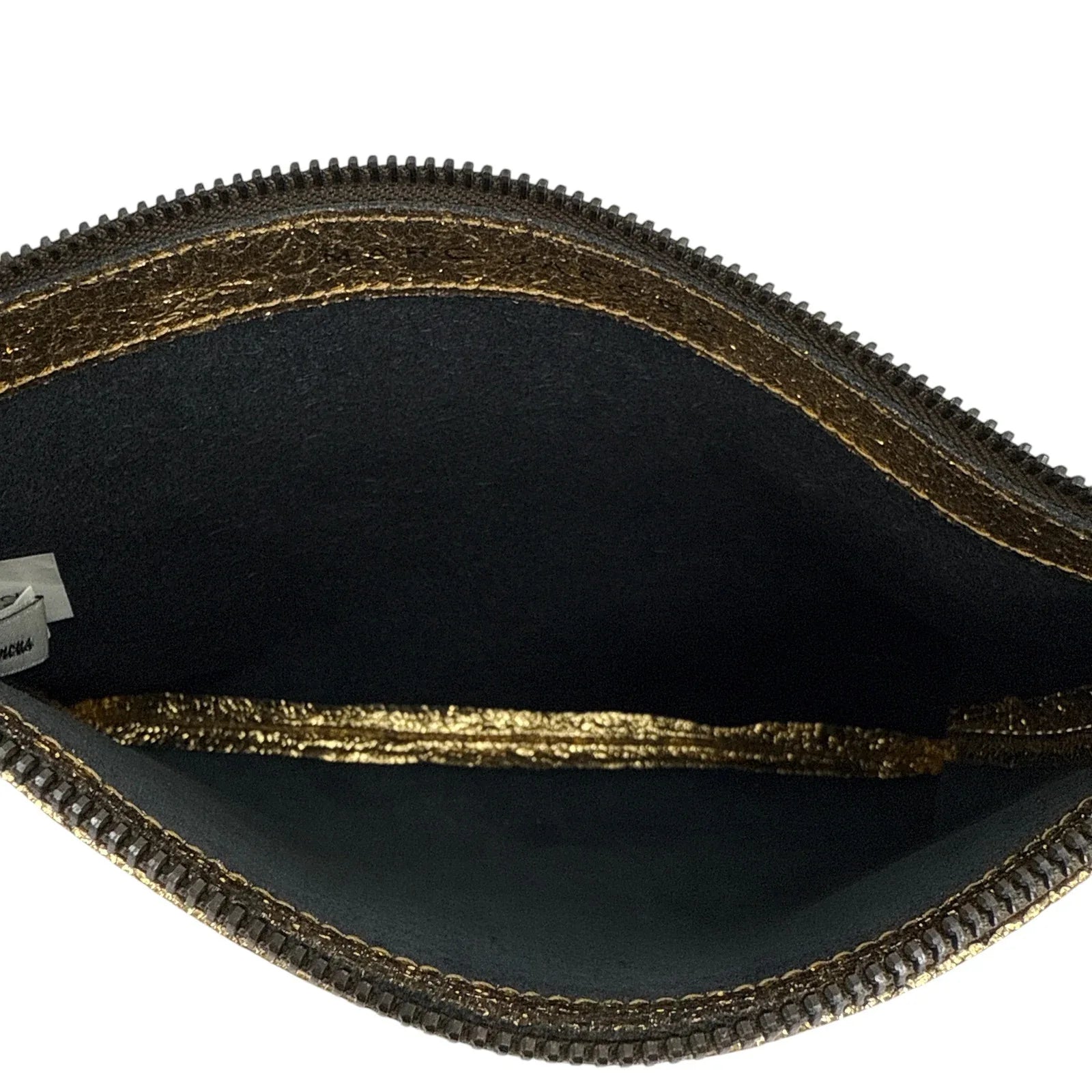 MARC JACOBS for Neiman Marcus + Target Metallic Leather Pouch in Gold - flyKAMP