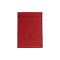 M-CLIP Leather RFID Case Vertical in Red M-Clip