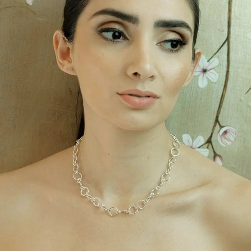 VIRGINS SAINTS & ANGELS VSA The Betty Chain in Silver - flyKAMP
