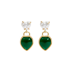 CLARE V. Le Heartbreaker Earrings