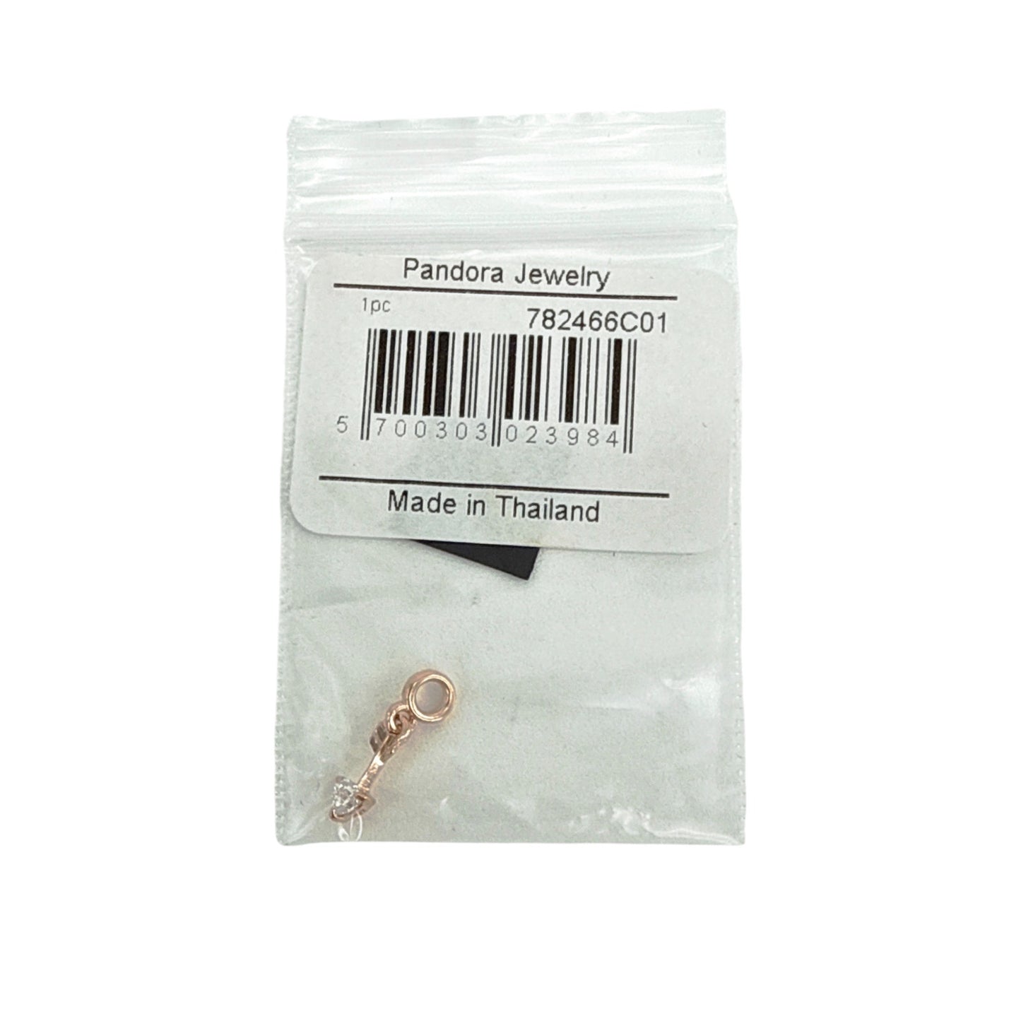 PANDORA ME Arrow of Love Mini Dangle Charm 14K Rose Gold Plating