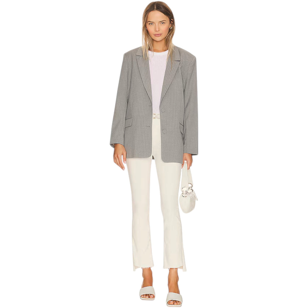 MOTHER The Insider Crop Step Fray in Cream Puffs 24 Mother