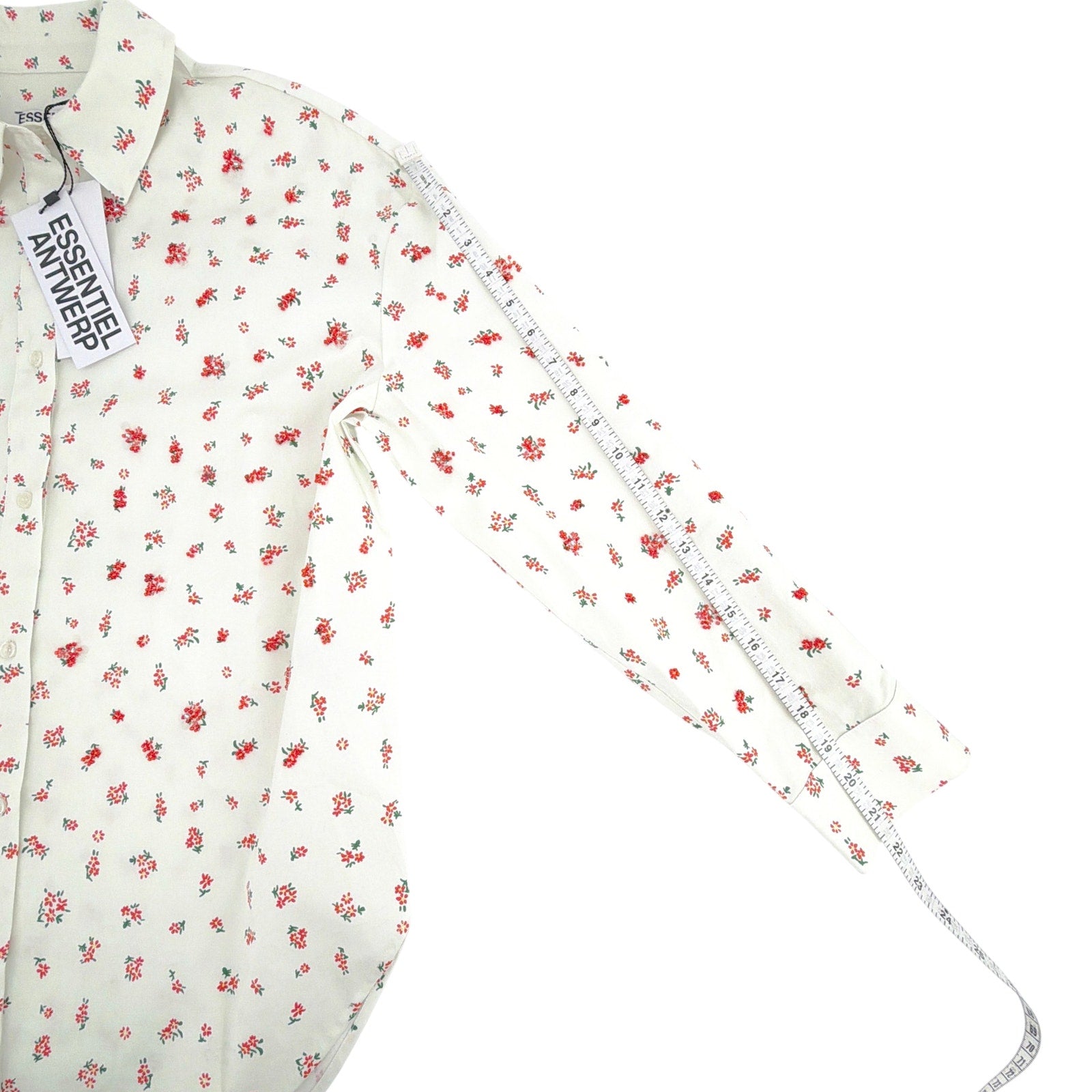 ESSENTIEL ANTWERP Ililly Floral Print Oversized Shirt XS Essentiel Antwerp