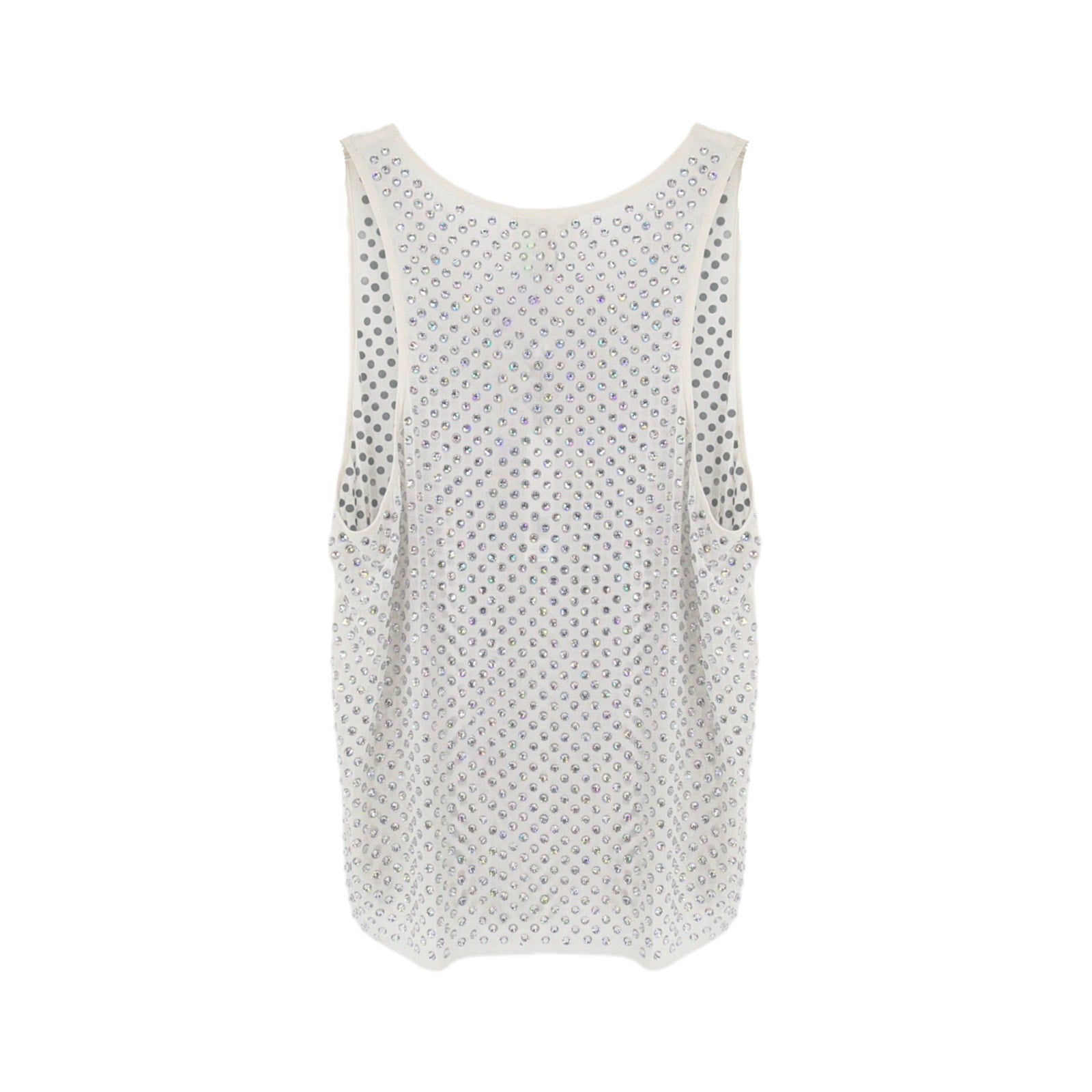 MARC JACOBS Rhinestone Embellished Tank Top S Marc Jacobs