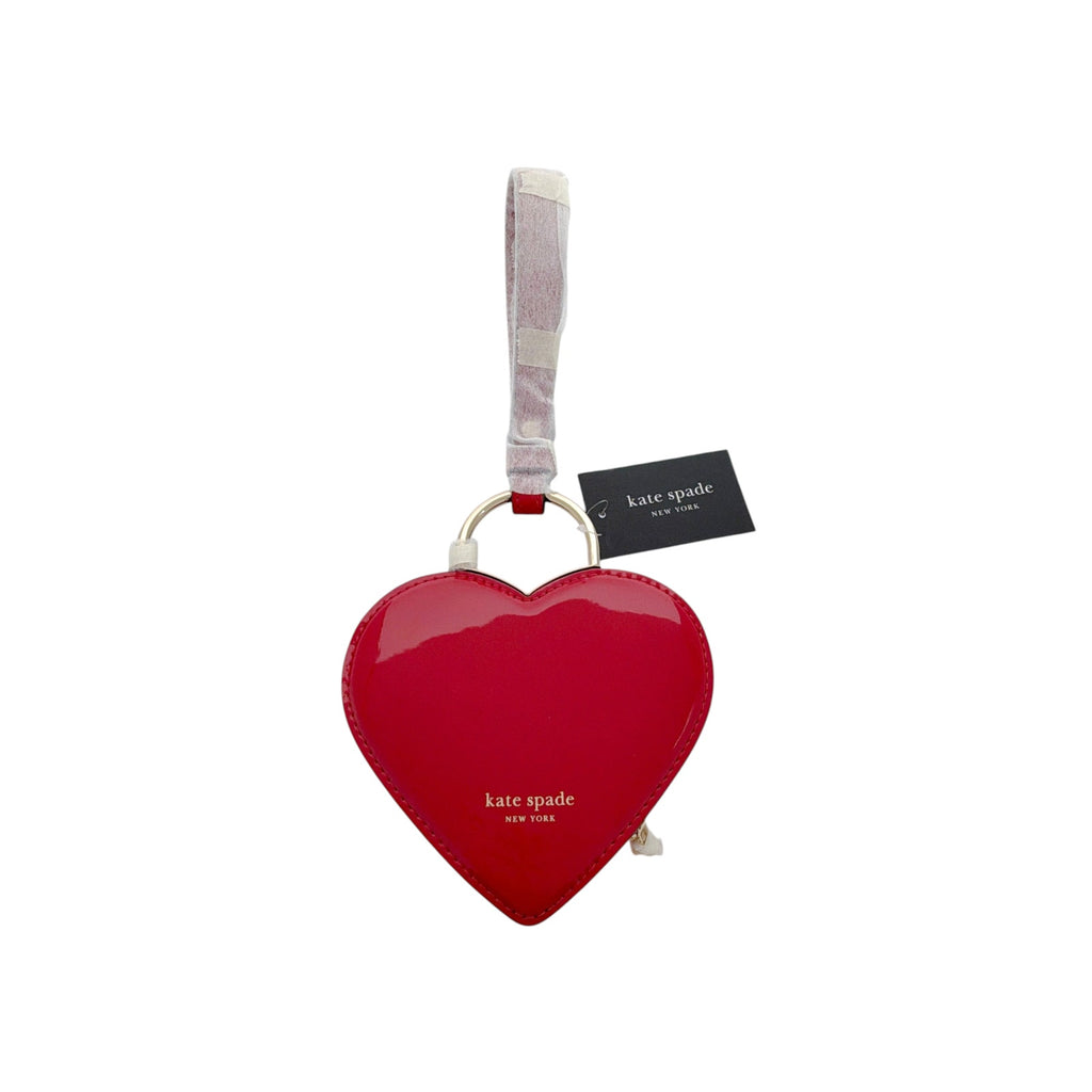 KATE SPADE New York Key to My Heart Wristlet in Cherry Rouge Kate Spade