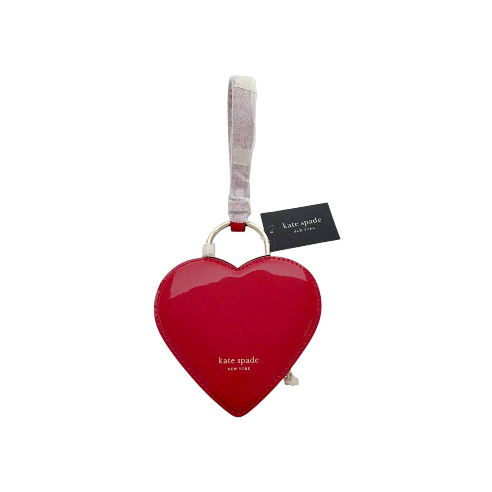 KATE SPADE New York Key to My Heart Wristlet in Cherry Rouge Kate Spade