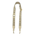 MARC JACOBS The Thin Outline Logo Webbing Strap - flyKAMP