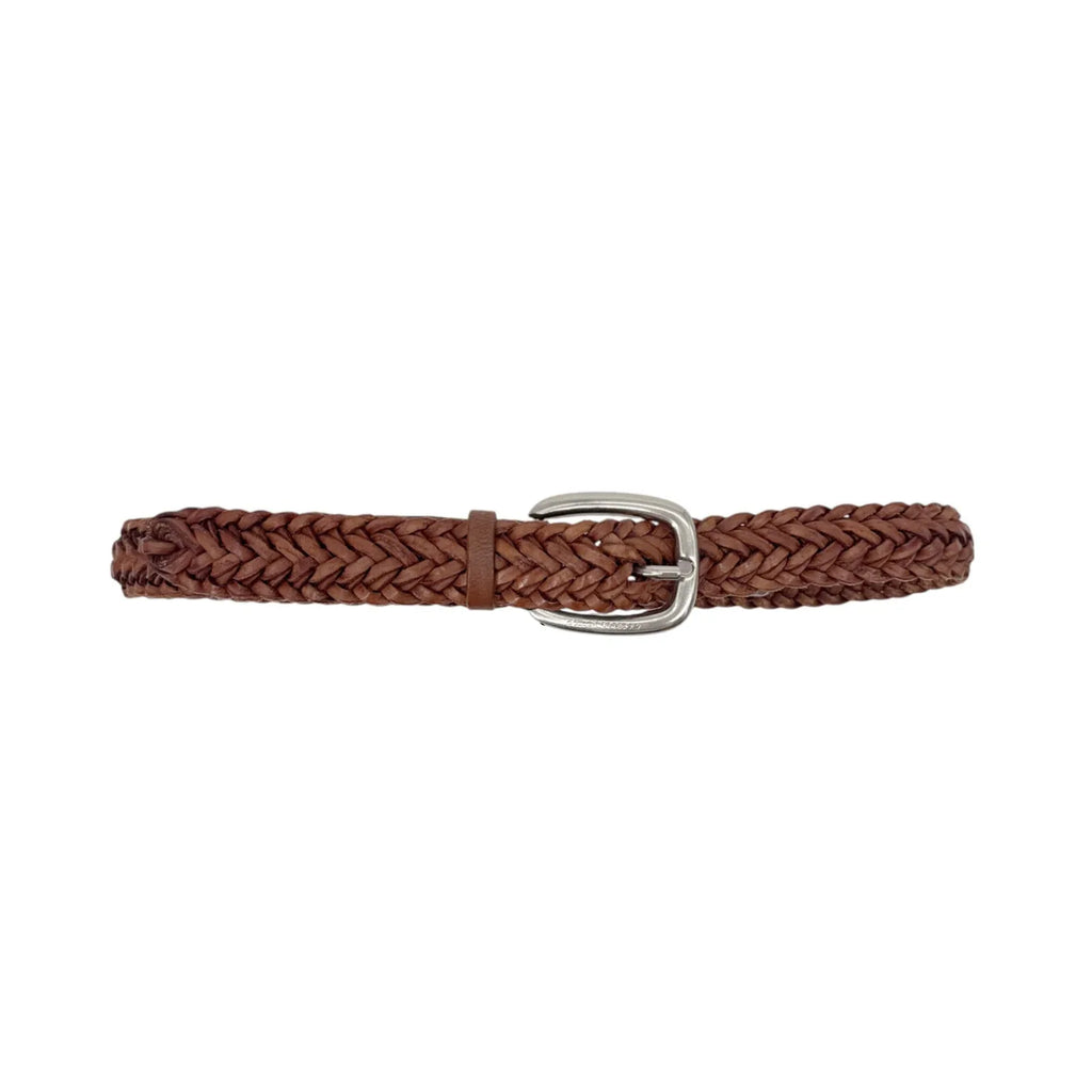 GOLDEN GOOSE Houston Belt in Brown 80cm|32in - flyKAMP