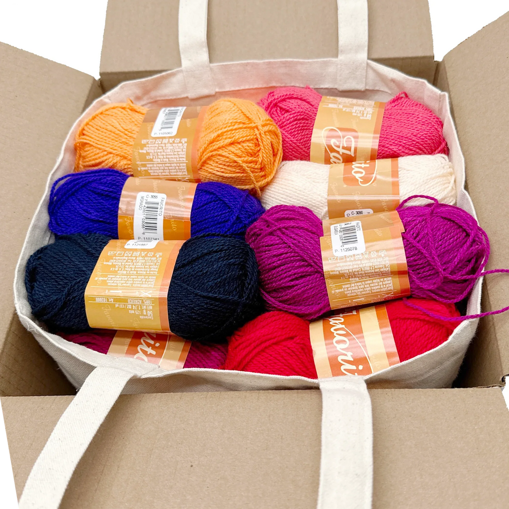 FAVORITO YARN The Whole Rainbow! 44 Skeins - flyKAMP