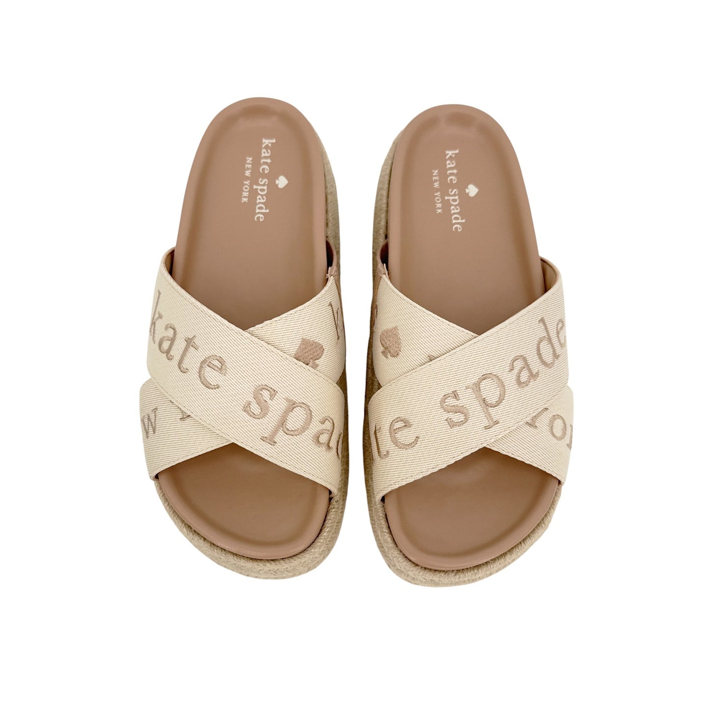 KATE SPADE New York Piper Flatform Espadrilles in Light Fawn 6.5