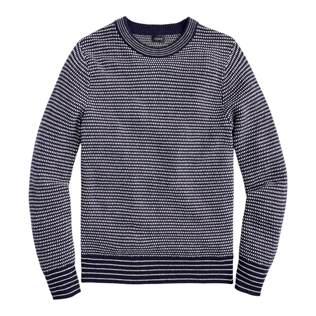 J.CREW Rugged Merino Wool Bird's-eye Sweater S - flyKAMP