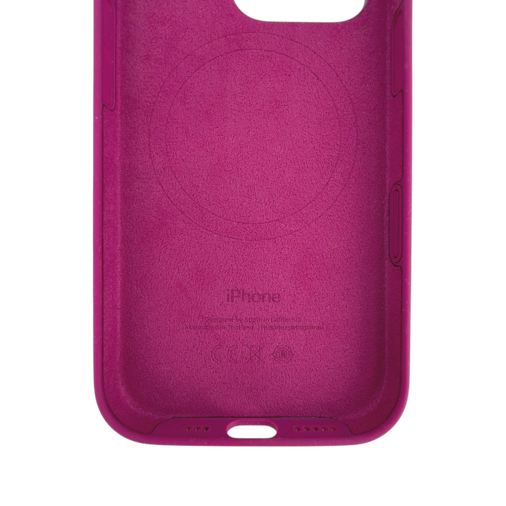 APPLE iPhone 16 Pro Silicone Case with MagSafe in Fuchsia Apple