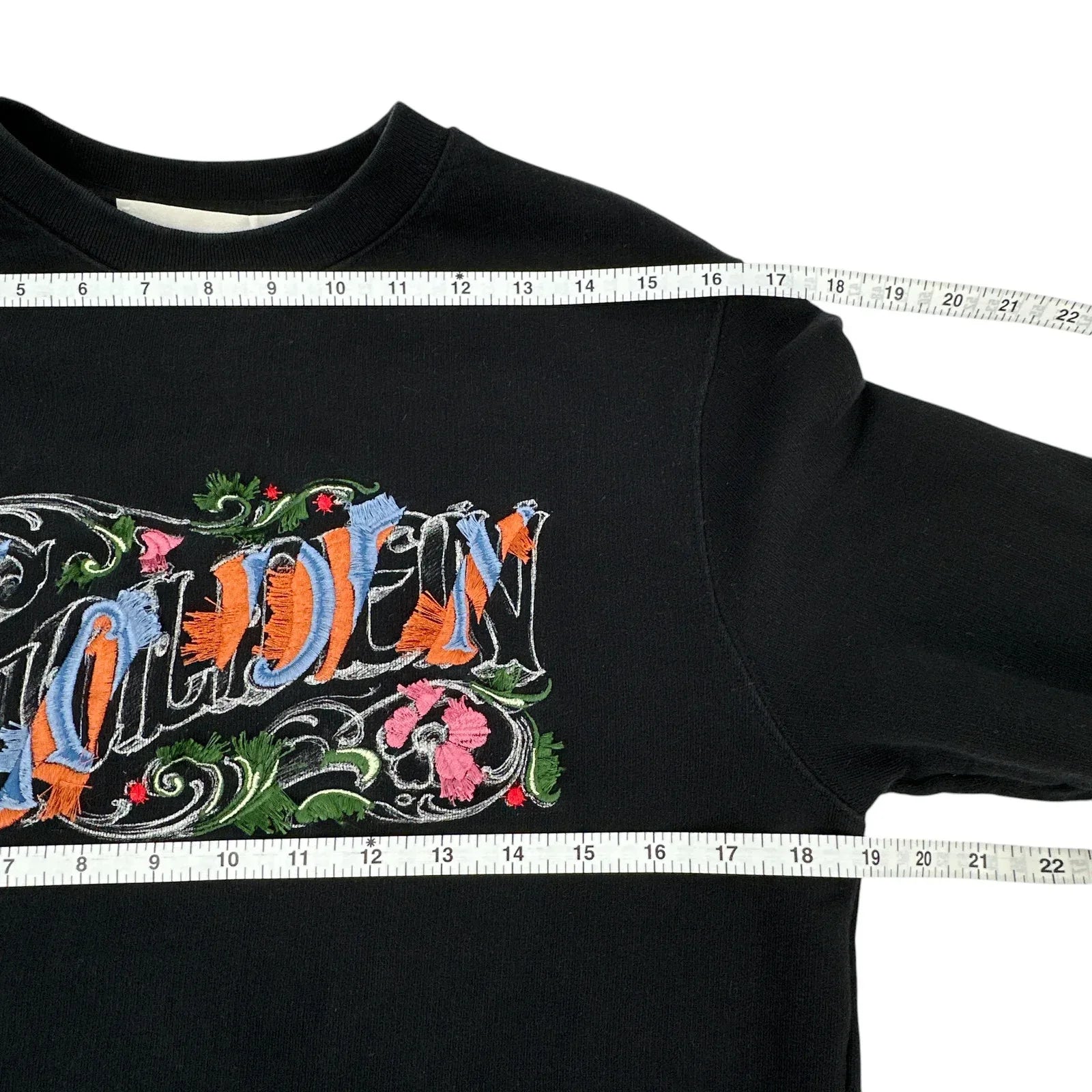 GOLDEN GOOSE Embroidered Logo Sweatshirt S - flyKAMP