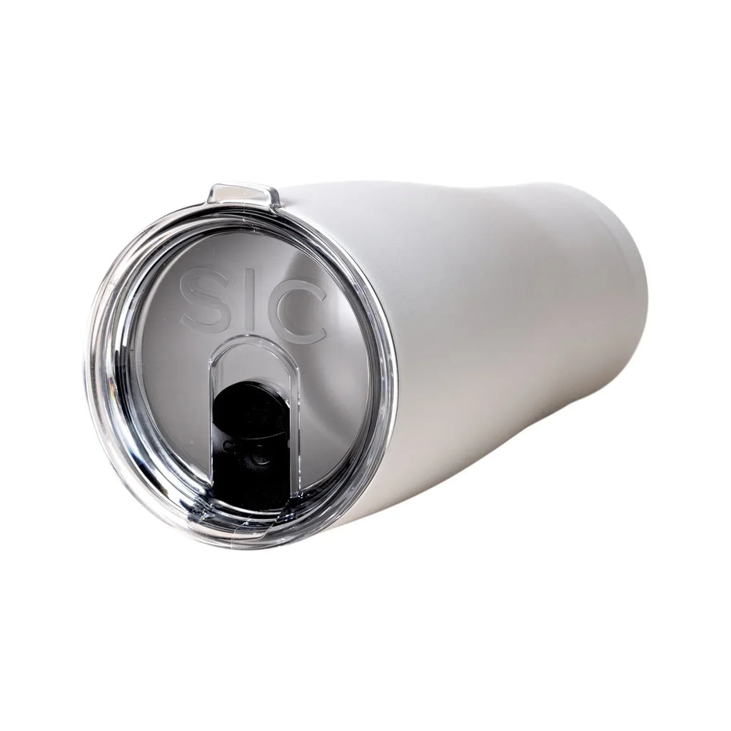 SIC Seriously Ice Cold 30 oz Tumbler in Matte White - flyKAMP