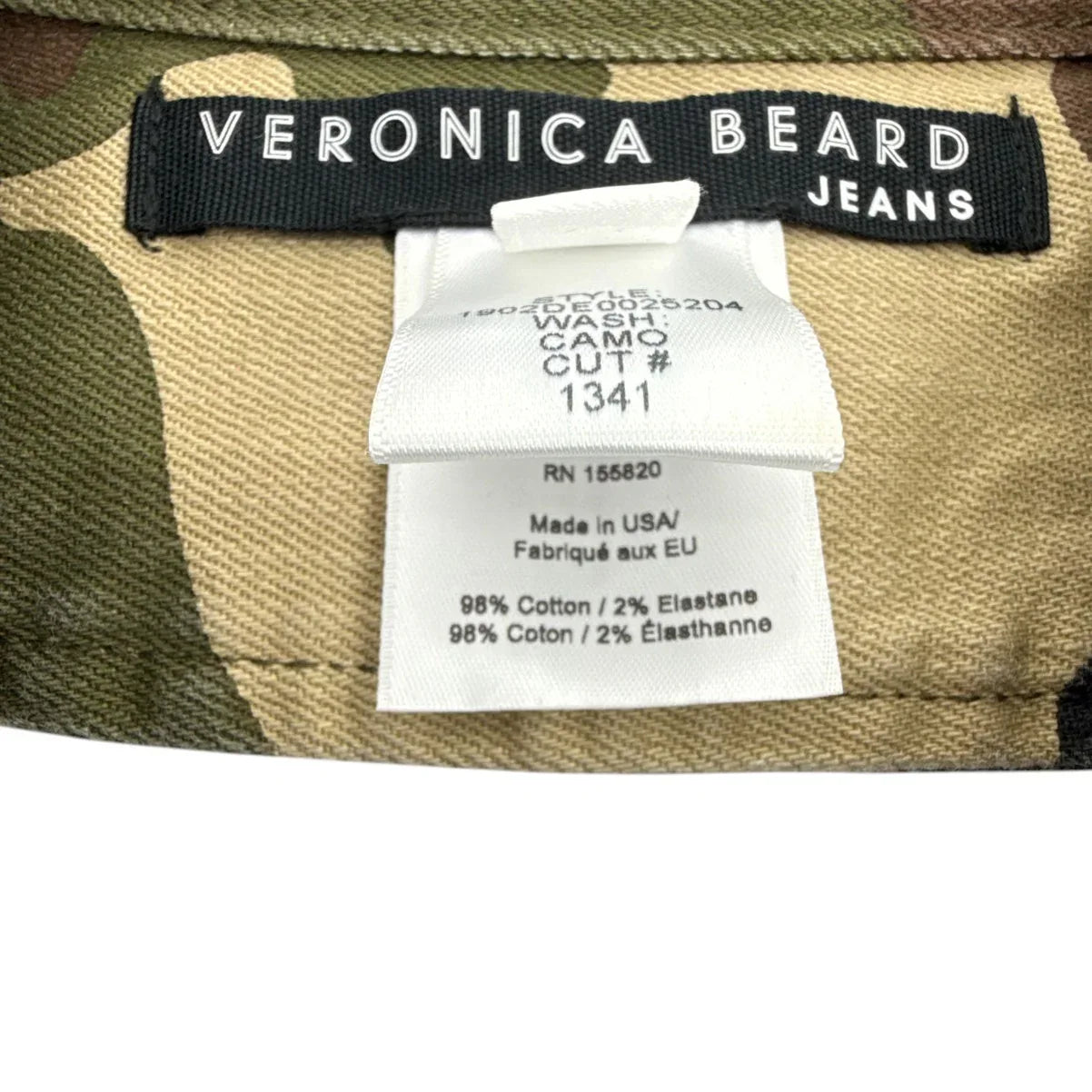 VERONICA BEARD Slate Camo Dickey - flyKAMP