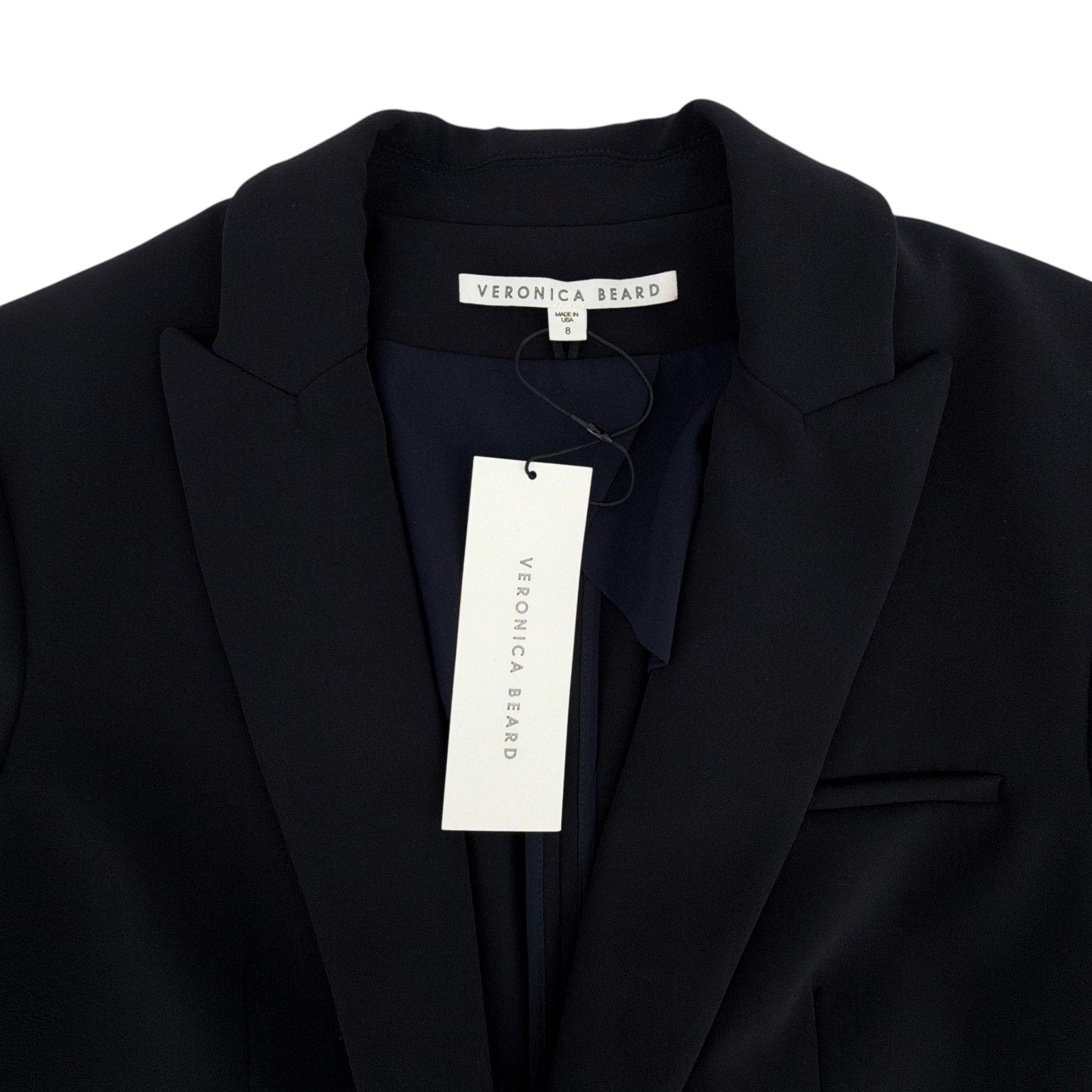 VERONICA BEARD Scuba Dickey Jacket in Navy 8 Veronica Beard