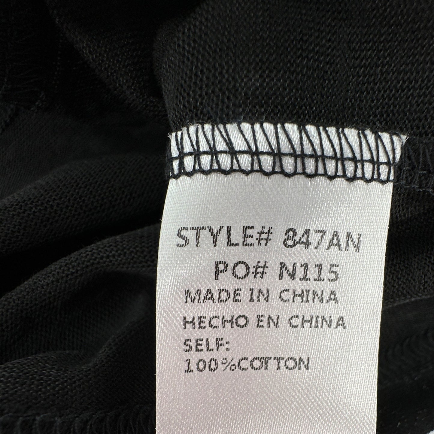 AEMI + CO Junie Tee Black Size S