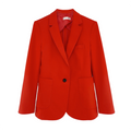 ANINE BING Schoolboy Blazer in Red XS - flyKAMP