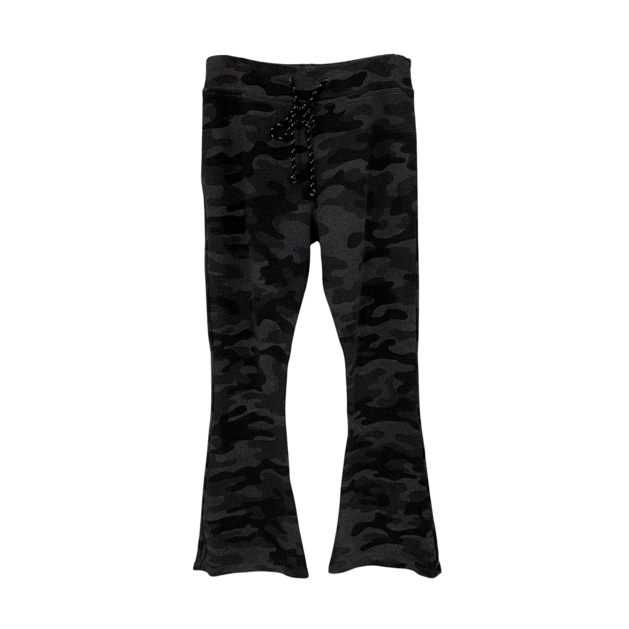 SUNDRY Camo Kick Flare Pants Size 0 - flyKAMP
