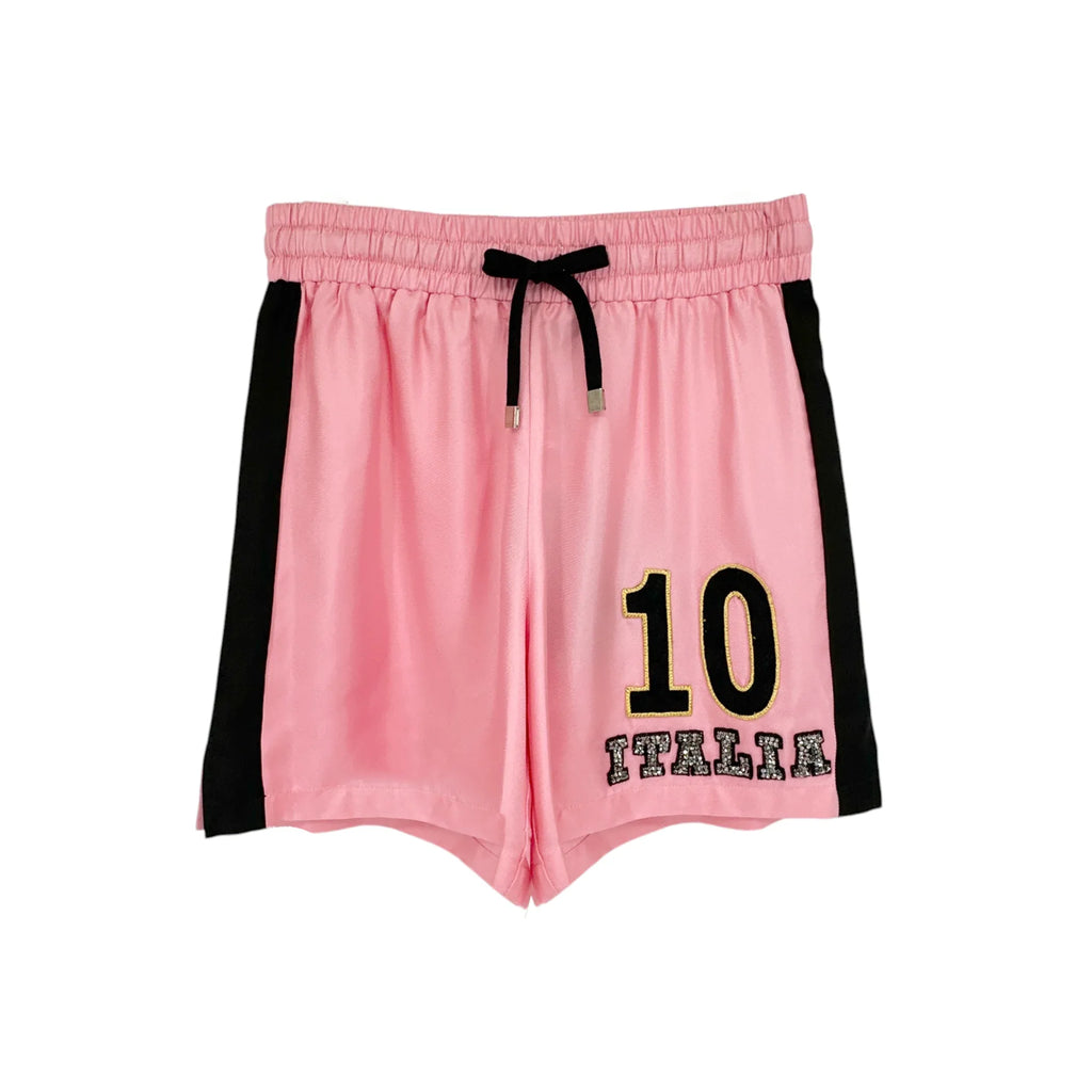 DOLCE & GABBANA Silk Sport Shorts IT36|XS - flyKAMP
